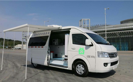 多功效体检车
